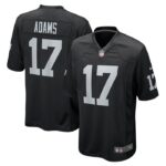 Davante Adams Las Vegas Raiders Nike Game Jersey - Black- 49Native