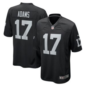 Davante Adams Las Vegas Raiders Nike Game Jersey - Black- 49Native