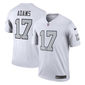 Davante Adams Las Vegas Raiders Nike Alternate Legend Jersey - White- 49Native