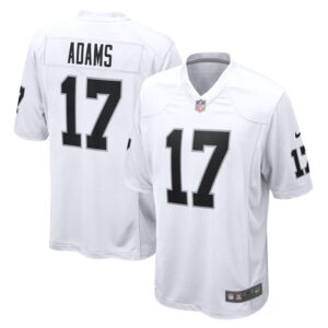 Davante Adams Las Vegas Raiders Nike Game Jersey - White- 49Native