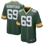 David Bakhtiari Green Bay Packers Nike Game Player Jersey - Green- 49Native