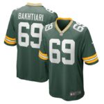 David Bakhtiari Green Bay Packers Nike Game Team Jersey - Green- 49Native