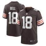 David Bell Cleveland Browns Nike Game Jersey - Brown- 49Native