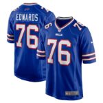 David Edwards Buffalo Bills Nike Game Jersey - Royal- 49Native