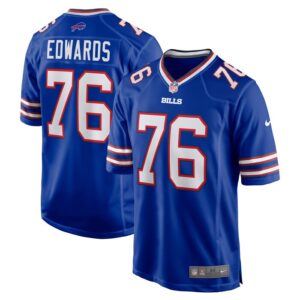 David Edwards Buffalo Bills Nike Game Jersey - Royal- 49Native