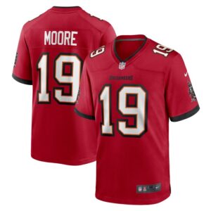 David Moore Tampa Bay Buccaneers Nike  Game Jersey -  Red- 49Native