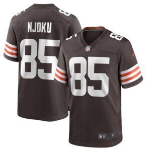 David Njoku Cleveland Browns Nike Player Game Jersey - Brown- 49Native