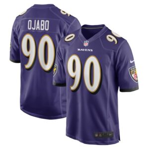 David Ojabo Baltimore Ravens Nike Player Game Jersey - Purple- 49Native
