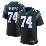 David Sharpe Carolina Panthers Nike Team Game Jersey -  Black- 49Native