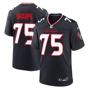 David Sharpe Houston Texans Nike Team Game Jersey -  Navy- 49Native