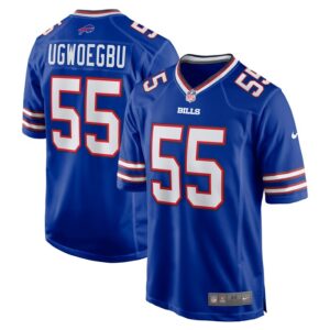 David Ugwoegbu Buffalo Bills Nike Game Jersey -  Royal- 49Native