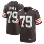 Dawand Jones Cleveland Browns Nike Team Game Jersey -  Brown- 49Native
