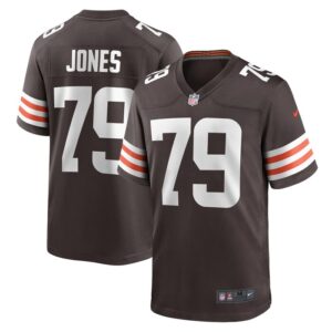 Dawand Jones Cleveland Browns Nike Team Game Jersey -  Brown- 49Native