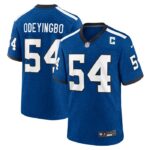 Dayo Odeyingbo Indianapolis Colts Nike Indiana Nights Alternate Game Jersey - Royal- 49Native