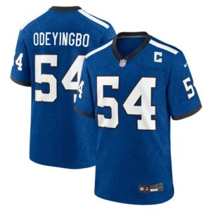 Dayo Odeyingbo Indianapolis Colts Nike Indiana Nights Alternate Game Jersey - Royal- 49Native