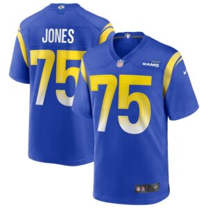 Deacon Jones Los Angeles Rams Nike Game Retired Player Jersey - Royal- 49Native