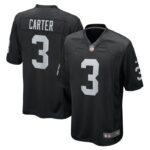 DeAndre Carter Las Vegas Raiders Nike Game Player Jersey - Black- 49Native