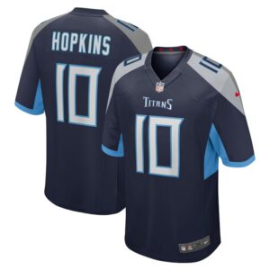 DeAndre Hopkins Tennessee Titans Nike Game Jersey - Navy- 49Native