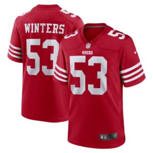Dee Winters San Francisco 49ers Nike Team Game Jersey - Scarlet- 49Native