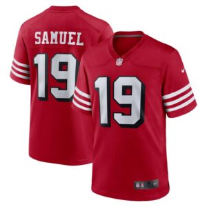 Deebo Samuel San Francisco 49ers Nike Alternate Game Jersey - Scarlet- 49Native