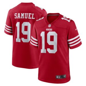 Deebo Samuel San Francisco 49ers Nike Team Game Jersey - Scarlet- 49Native