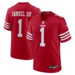 Deebo Samuel Sr San Francisco 49ers Nike Game Player Jersey - Scarlet- 49Native