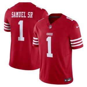 Deebo Samuel Sr San Francisco 49ers Nike Vapor F.U.S.E. Limited Jersey - Scarlet- 49Native