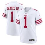 Deebo Samuel Sr San Francisco 49ers Nike Game Player Jersey - White- 49Native