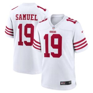 Deebo Samuel San Francisco 49ers Nike Player Game Jersey - White- 49Native