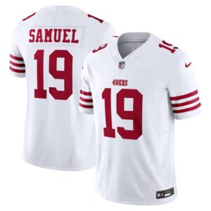Deebo Samuel San Francisco 49ers Nike Vapor F.U.S.E. Limited Jersey - White- 49Native