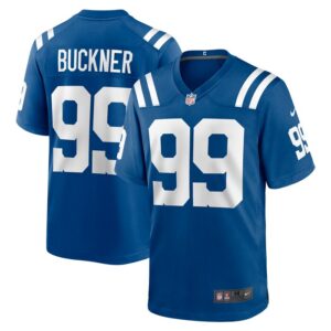 DeForest Buckner Indianapolis Colts Nike Game Jersey - Royal- 49Native