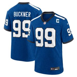 DeForest Buckner Indianapolis Colts Nike Indiana Nights Alternate Game Jersey - Royal- 49Native