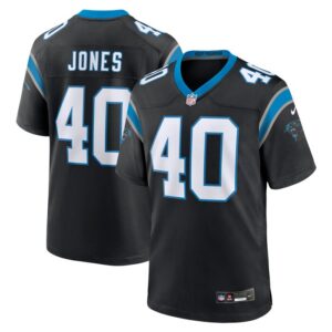 Deion Jones Carolina Panthers Nike  Game Jersey -  Black- 49Native