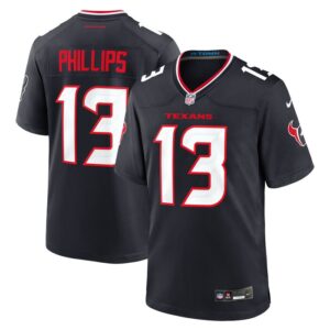 DelShawn Phillips Houston Texans Nike Team Game Jersey -  Navy- 49Native