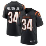 Demetric Felton Jr. Cincinnati Bengals Nike Team Game Jersey -  Black- 49Native