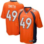 Dennis Smith Denver Broncos Nike Game Retired Player Jersey - Orange- 49Native