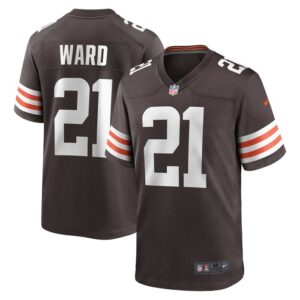 Denzel Ward Cleveland Browns Nike Game Jersey - Brown- 49Native