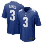 Deonte Banks New York Giants Nike  Game Jersey -  Royal- 49Native