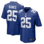 Deonte Banks New York Giants Nike Team Game Jersey -  Royal- 49Native