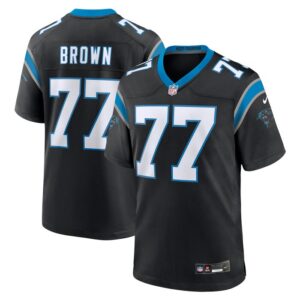 Deonte Brown Carolina Panthers Nike Team Game Jersey - Black- 49Native