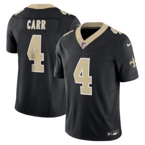 Derek Carr New Orleans Saints Nike Vapor F.U.S.E. Limited Jersey - Black- 49Native