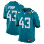 Derek Parish Jacksonville Jaguars Nike  Game Jersey -  Teal- 49Native
