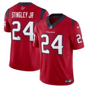 Derek Stingley Jr. Houston Texans Nike Vapor F.U.S.E. Limited Jersey - Red- 49Native