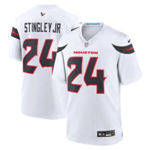 Derek Stingley Jr. Houston Texans Nike Game Jersey - White- 49Native