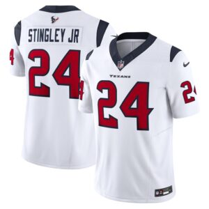 Derek Stingley Jr. Houston Texans Nike Vapor F.U.S.E. Limited Jersey - White- 49Native