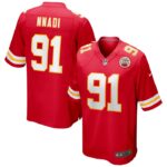 Derrick Nnadi Kansas City Chiefs Nike Game Jersey - Red- 49Native