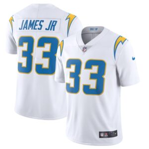 Derwin James Los Angeles Chargers Nike Vapor Limited Jersey - White- 49Native