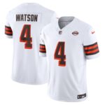 Deshaun Watson Cleveland Browns Nike Vapor F.U.S.E. Limited Jersey - White- 49Native