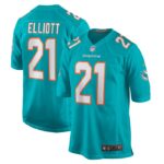 DeShon Elliott Miami Dolphins Nike Game Player Jersey - Aqua- 49Native