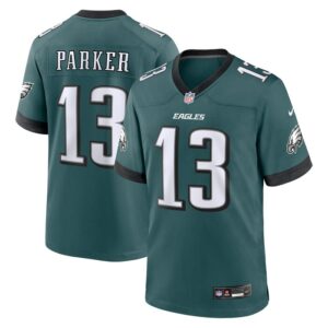 DeVante Parker Philadelphia Eagles Nike  Game Jersey - Midnight Green- 49Native